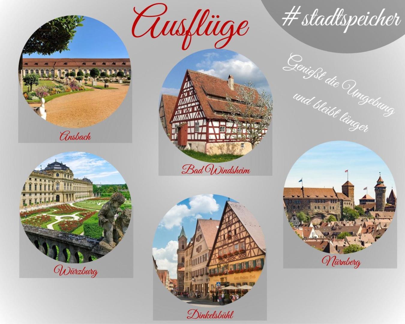 #Stadtspeicher - Gruener Stern Das Apartment Mitten In Der Altstadt Rothenburg ob der Tauber Esterno foto